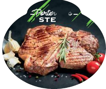 Label - Porterhouse Steak