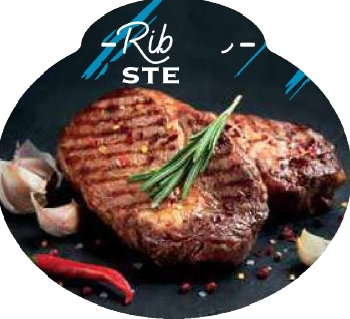 Label - Rib Eye Steak