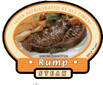 Label - Rump (Oval)