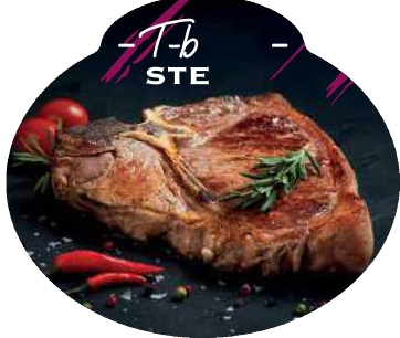 Label - T-Bone Steak