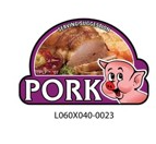 Label - Pork (Photo)