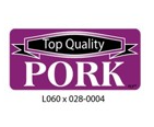 Label - Top Quality Pork