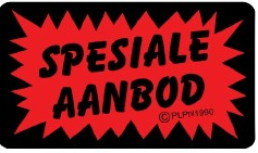 Label - Spesiale Aanbod