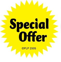 Label - Attention Grabber Special Offer - Bright Yellow