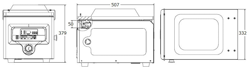 Table model DZ300A Kunba - Vacuum Packaging Machine